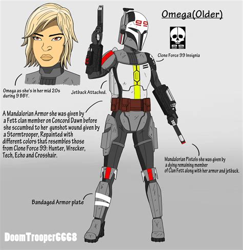 star wars clone omega|star wars omega adult.